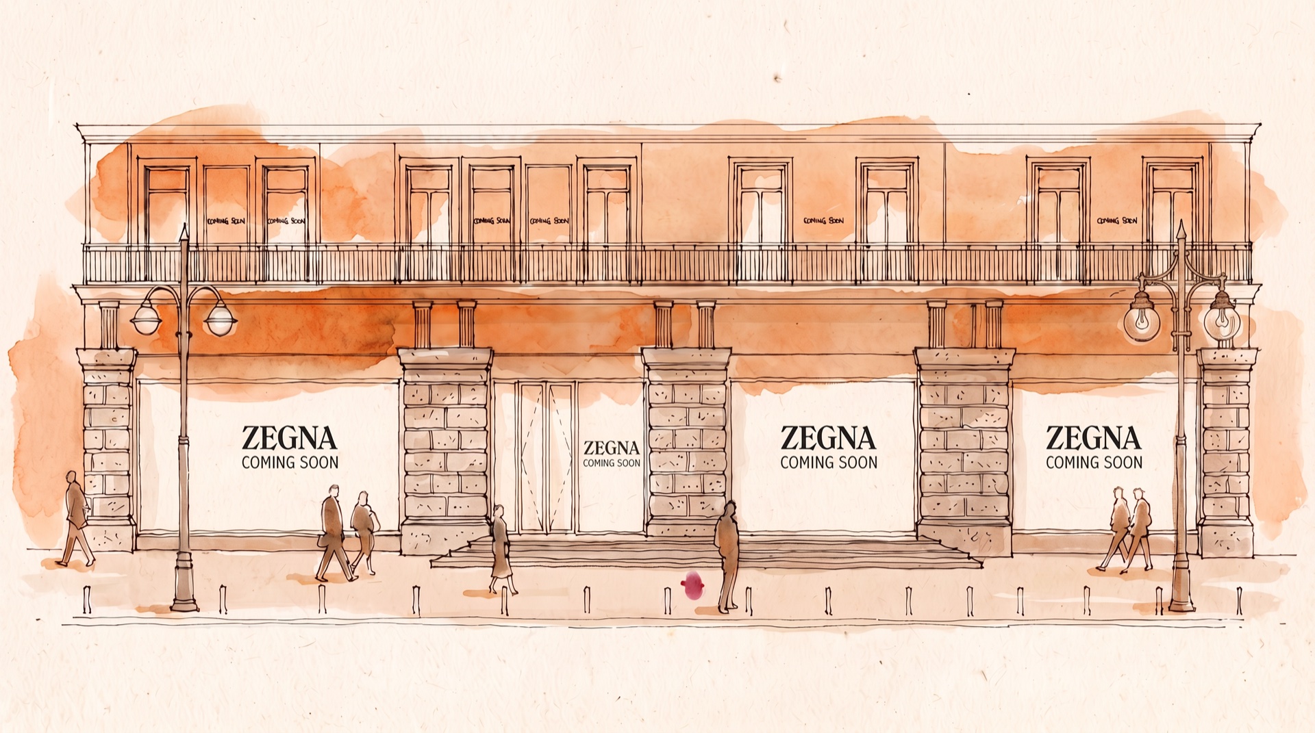 Zegna Tbilisi storefront